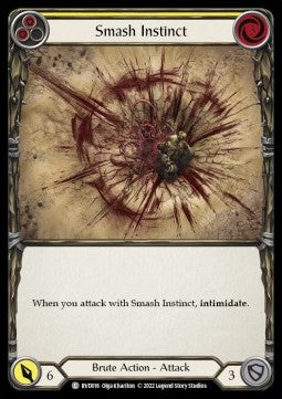 Smash Instinct (Yellow) [RVD016] (Classic Battles: Rhinar vs Dorinthea) Regular