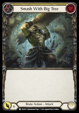 Smash with Big Tree (Yellow) [RVD017] (Classic Battles: Rhinar vs Dorinthea) Regular