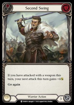 Second Swing (Red) [DVR010] (Classic Battles: Rhinar vs Dorinthea) Regular