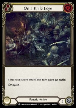 On a Knife Edge [DVR019] (Classic Battles: Rhinar vs Dorinthea) Regular