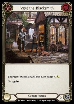 Visit the Blacksmith [DVR022] (Classic Battles: Rhinar vs Dorinthea) Regular