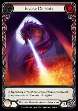 Invoke Dominia // Dominia (Marvel) [UPR008] (Uprising) Cold Foil