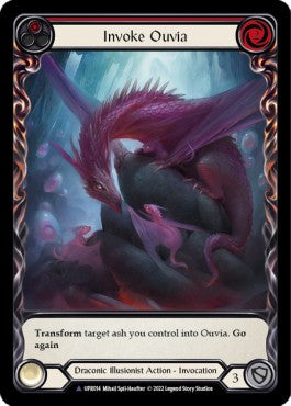 Invoke Ouvia// Ouvia (Marvel) [UPR014] (Uprising) Cold Foil