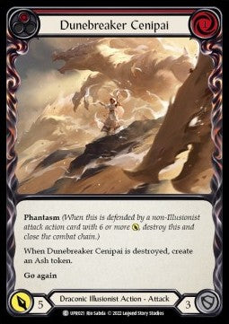 Dunebreaker Cenipai (Red) [UPR021] (Uprising) Rainbow Foil