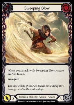Sweeping Blow (Yellow) [UPR031] (Uprising) Rainbow Foil