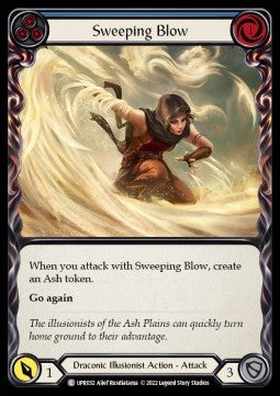 Sweeping Blow (Blue) [UPR032] (Uprising) Rainbow Foil