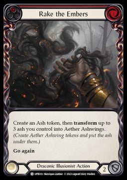 Rake the Embers (Red) [UPR033] (Uprising) Rainbow Foil