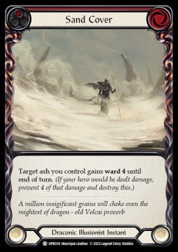 Sand Cover (Red) [UPR039] (Uprising) Rainbow Foil
