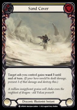 Sand Cover (Yellow) [UPR040] (Uprising) Rainbow Foil
