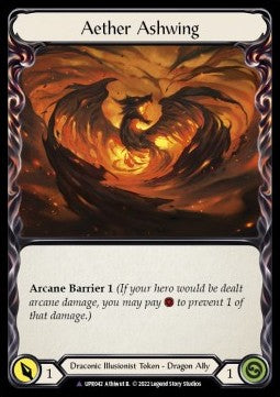 Aether Ashwing // Ash (Marvel) [UPR042] (Uprising) Cold Foil