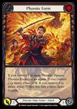Phoenix Form (Extended Art) [UPR048] (Uprising) Rainbow Foil