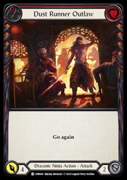 Dust Runner Outlaw (Red) [UPR066] (Uprising) Rainbow Foil