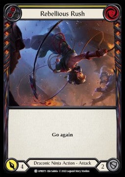 Rebellious Rush (Yellow) [UPR073] (Uprising) Regular