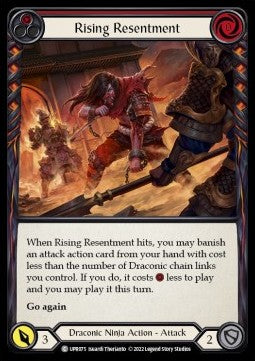 Rising Resentment (Red) [UPR075] (Uprising) Rainbow Foil