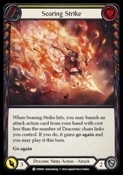 Soaring Strike (Yellow) [UPR082] (Uprising) Rainbow Foil
