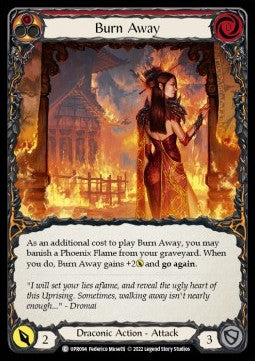 Burn Away [UPR094] (Uprising) Rainbow Foil