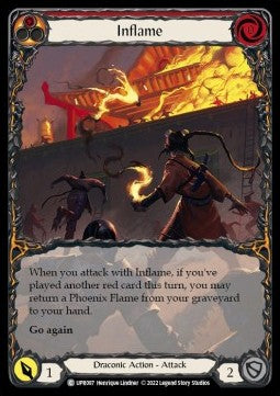 Inflame (Extended Art) [UPR097] (Uprising) Rainbow Foil