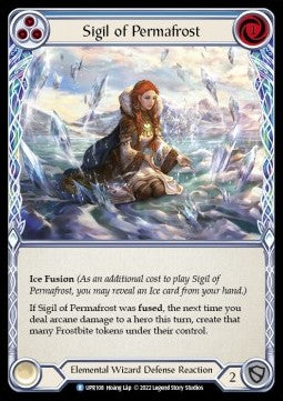 Sigil of Permafrost (Blue) [UPR108] (Uprising) Regular