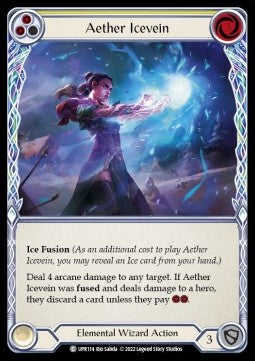 Aether Icevein (Yellow) [UPR114] (Uprising) Rainbow Foil