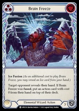 Brain Freeze (Blue) [UPR118] (Uprising) Rainbow Foil