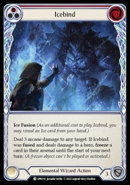 Icebind (Red) [UPR119] (Uprising) Rainbow Foil