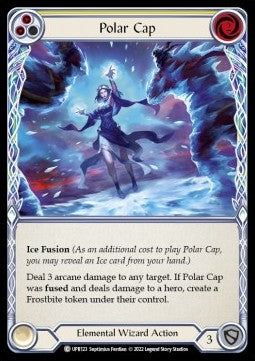 Polar Cap (Yellow) [UPR123] (Uprising) Rainbow Foil