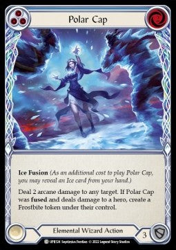 Polar Cap (Blue) [UPR124] (Uprising) Rainbow Foil