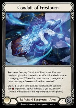Conduit of Frostburn [UPR125] (Uprising) Rainbow Foil