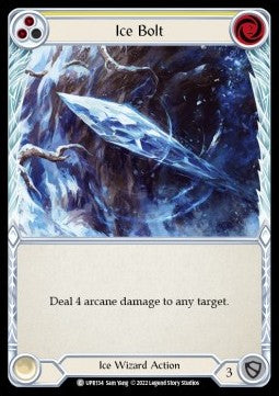 Ice Bolt (Yellow) [UPR134] (Uprising) Rainbow Foil