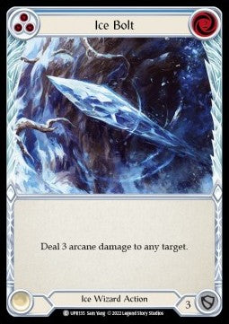 Ice Bolt (Blue) [UPR135] (Uprising) Rainbow Foil