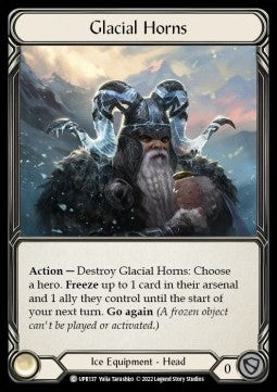 Glacial Horns [UPR137] (Uprising) Cold Foil