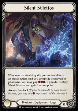 Silent Stilettos [UPR152] (Uprising) Rainbow Foil