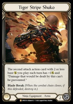 Tiger Stripe Shuko [UPR158] (Uprising) Cold Foil
