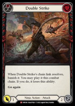 Double Strike [UPR160] (Uprising) Rainbow Foil