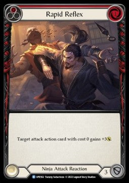 Rapid Reflex (Red) [UPR162] (Uprising) Rainbow Foil