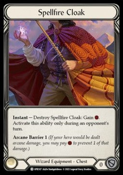 Spellfire Cloak [UPR167] (Uprising) Rainbow Foil