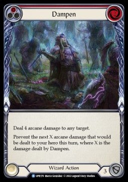 Dampen (Red) [UPR170] (Uprising) Rainbow Foil