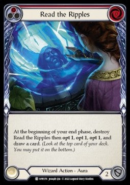 Read the Ripples (Red) [UPR176] (Uprising) Rainbow Foil
