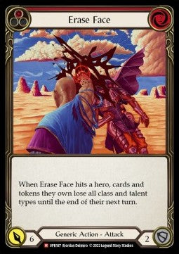 Erase Face [UPR187] (Uprising) Rainbow Foil