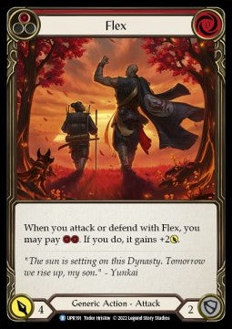 Flex (Red) [UPR191] (Uprising) Rainbow Foil