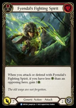 Fyendal's Fighting Spirit (Red) [UPR194] (Uprising) Rainbow Foil