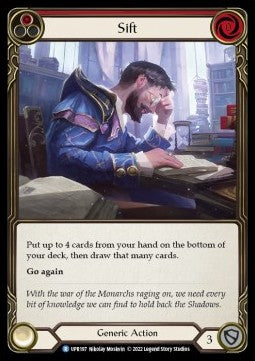 Sift (Red) [UPR197] (Uprising) Rainbow Foil