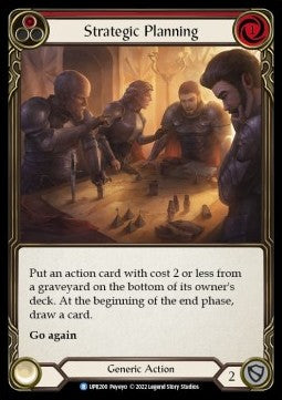 Strategic Planning (Red) [UPR200] (Uprising) Rainbow Foil