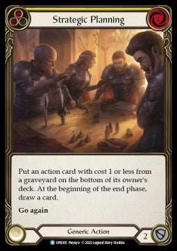 Strategic Planning (Yellow) [UPR201] (Uprising) Rainbow Foil
