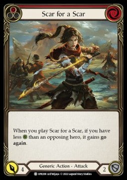 Scar for a Scar (Red) [UPR209] (Uprising) Regular