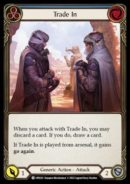 Trade In (Blue) [UPR214] (Uprising) Rainbow Foil