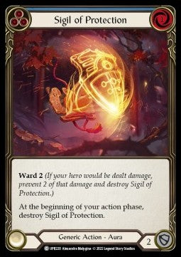 Sigil of Protection (Blue) [UPR220] (Uprising) Rainbow Foil