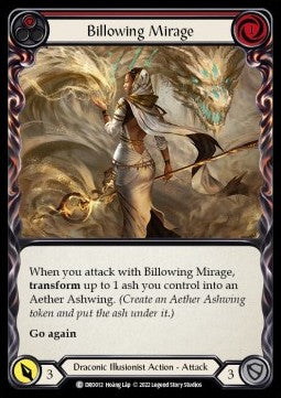 Billowing Mirage (Red) [DRO012] (Uprising - Dromai Blitz Deck) Regular
