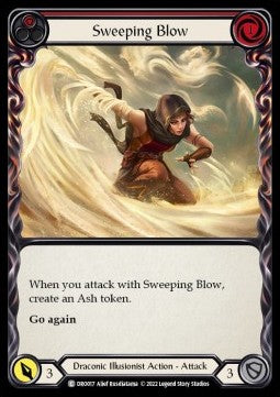 Sweeping Blow (Red) [DRO017] (Uprising - Dromai Blitz Deck) Regular
