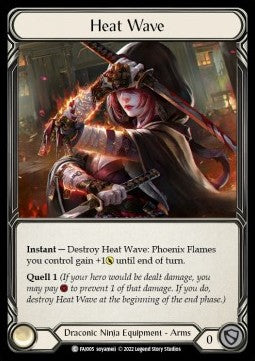 Heat Wave [FAI006] (Uprising - Fai Blitz Deck) Regular